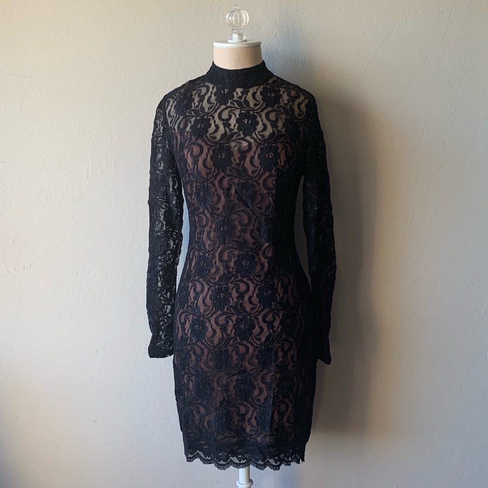 Little Black Lace Dress Forever 21